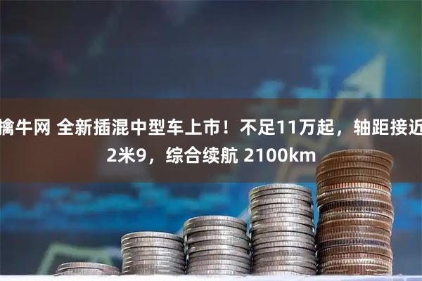 擒牛网 全新插混中型车上市！不足11万起，轴距接近2米9，综合续航 2100km